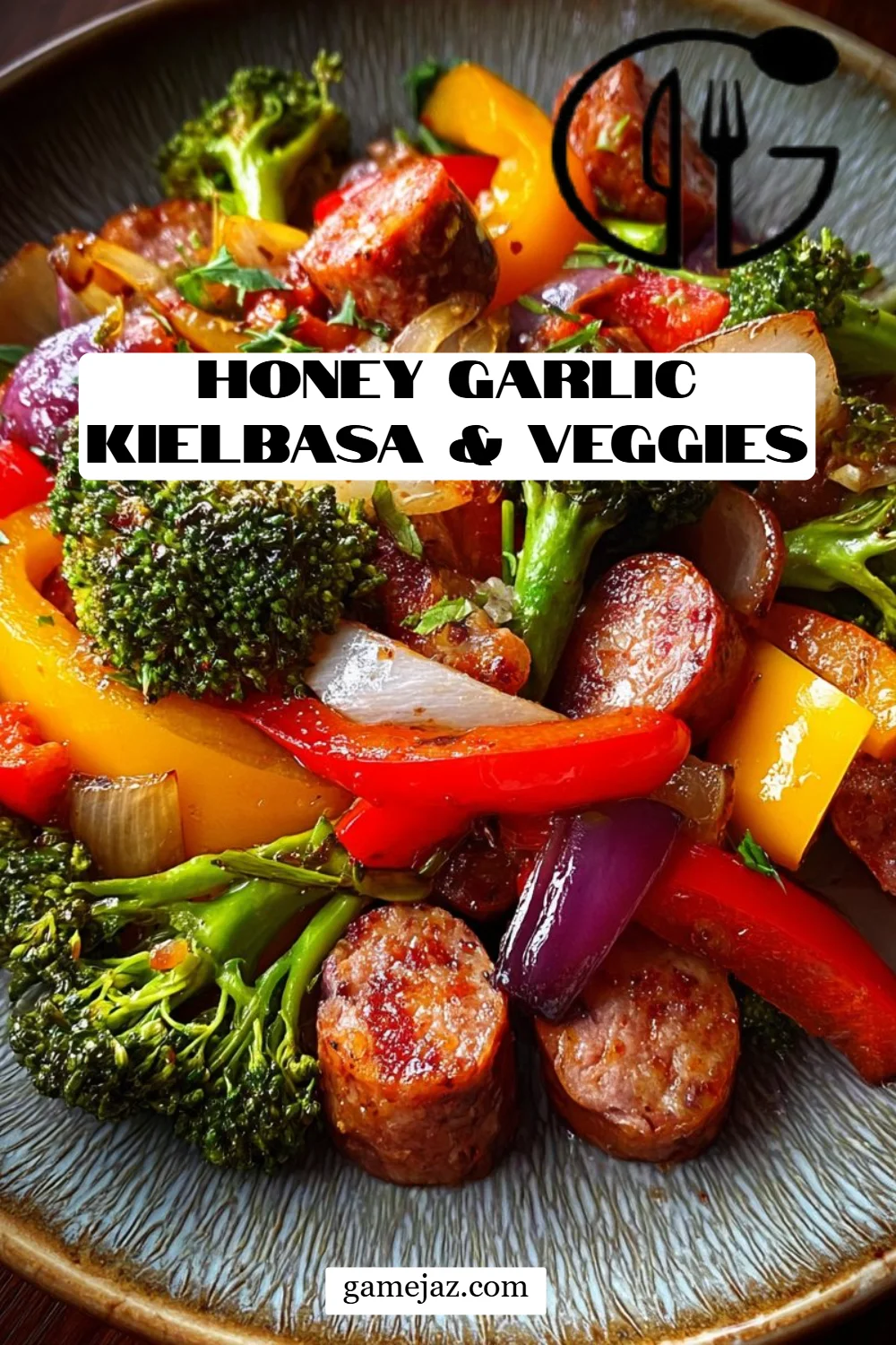 Honey Garlic Kielbasa & Veggies
