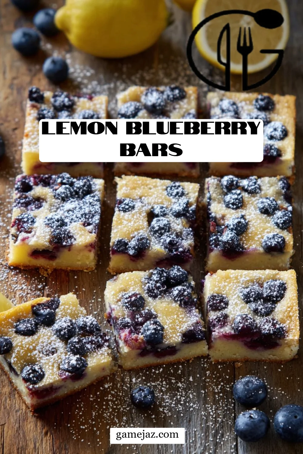 Lemon Blueberry Bars