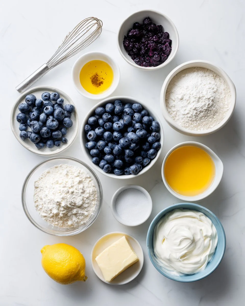 Lemon Blueberry Shortcake