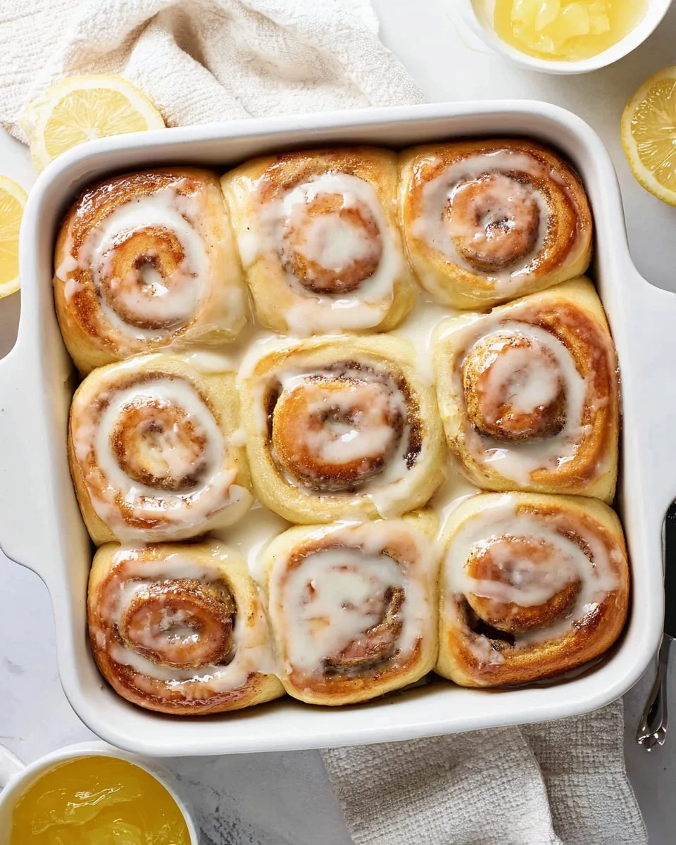 Lemon Poppy Seed Rolls