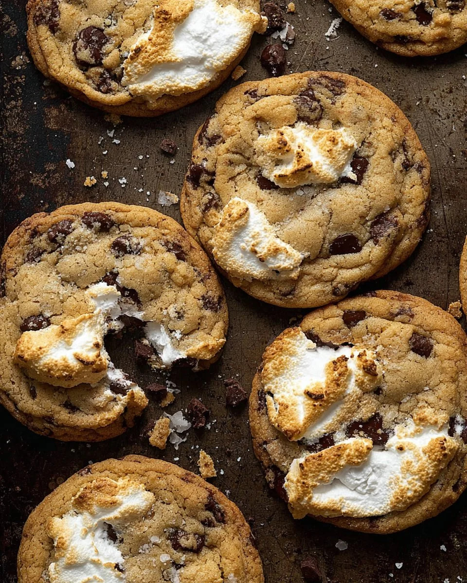 Marshmallow Chocolate Chip Cookies