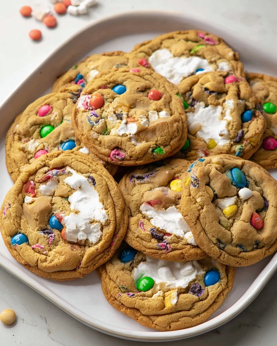 Marshmallow Monster Cookies