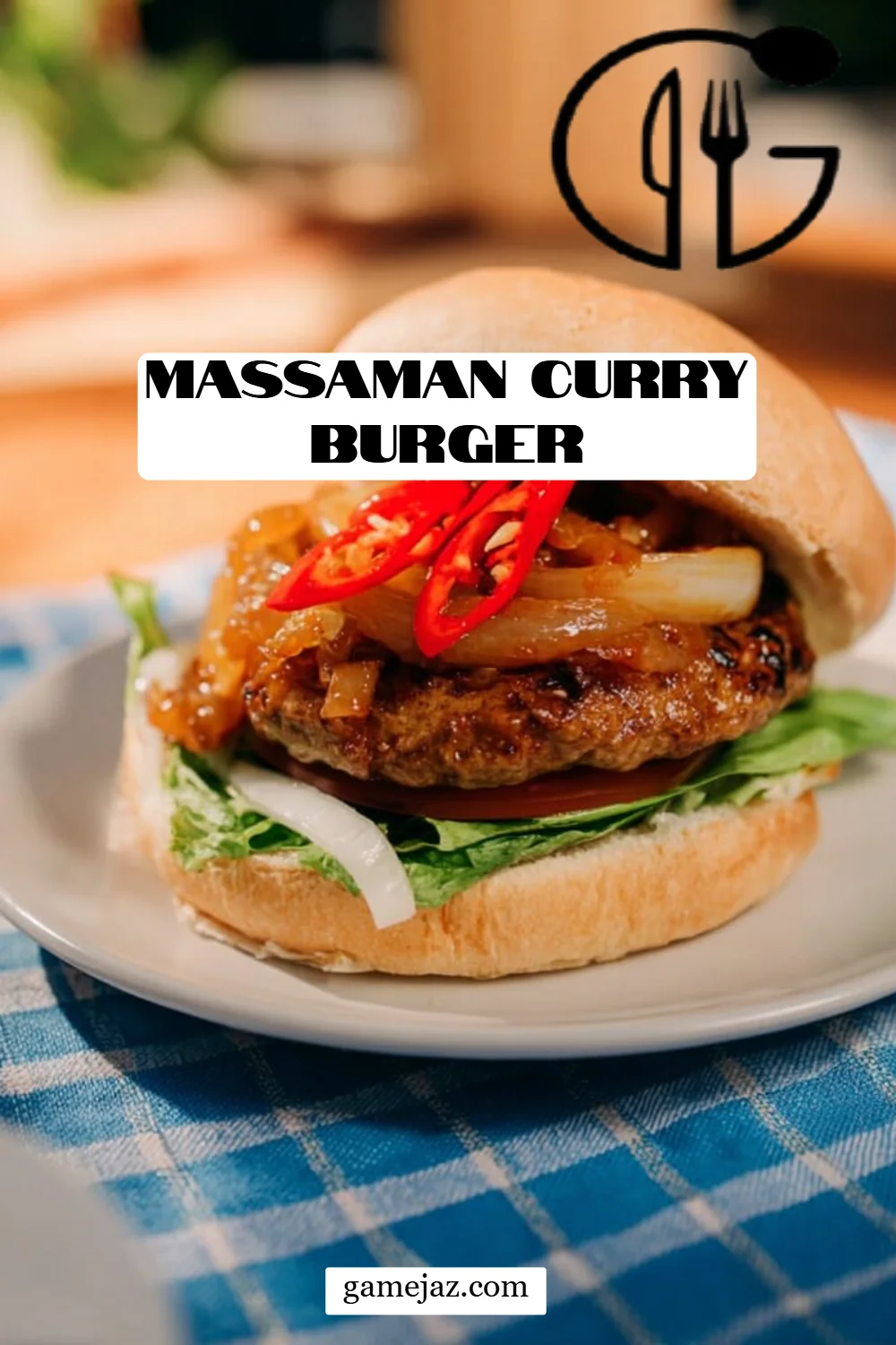 Massaman Curry Burger