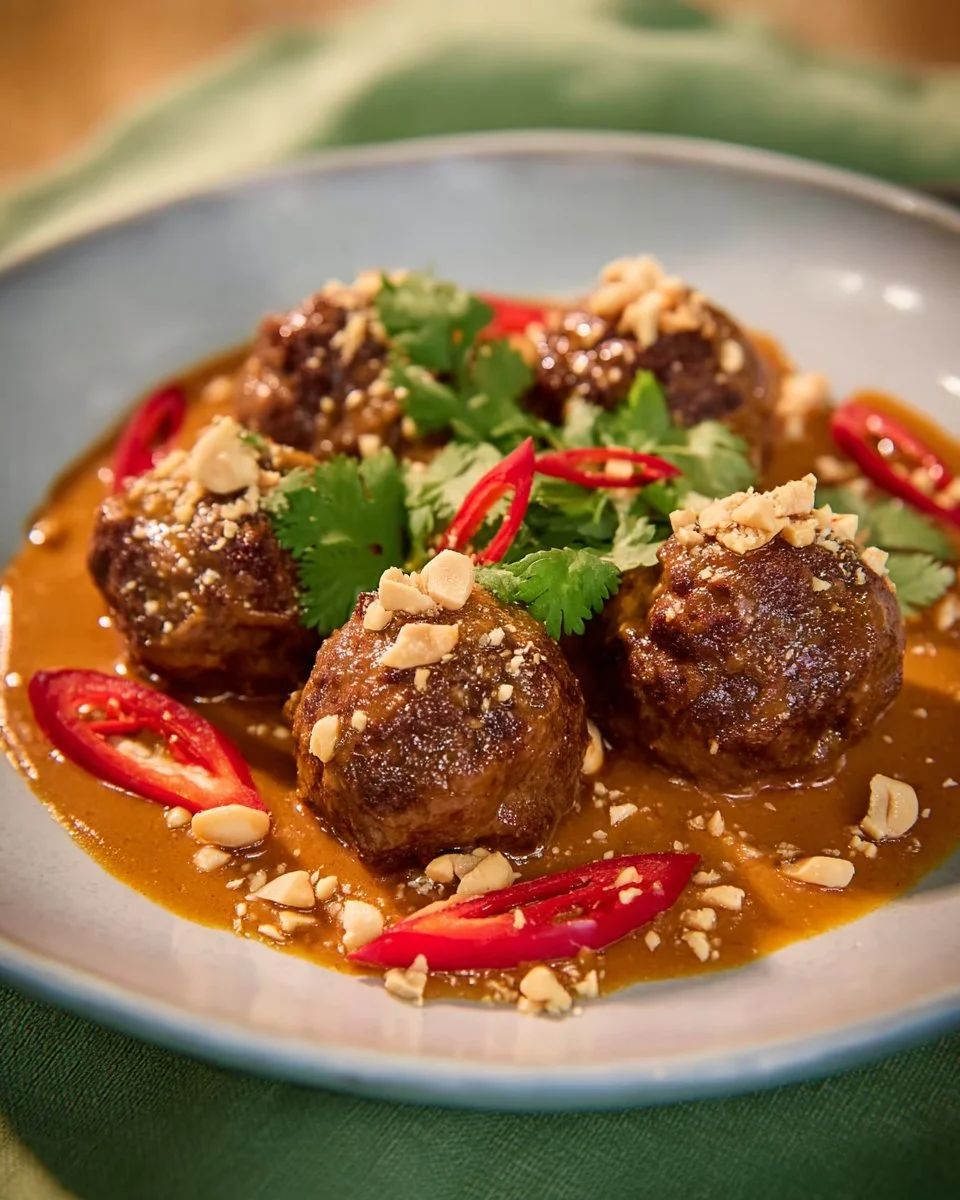 Massaman Curry Meatballs