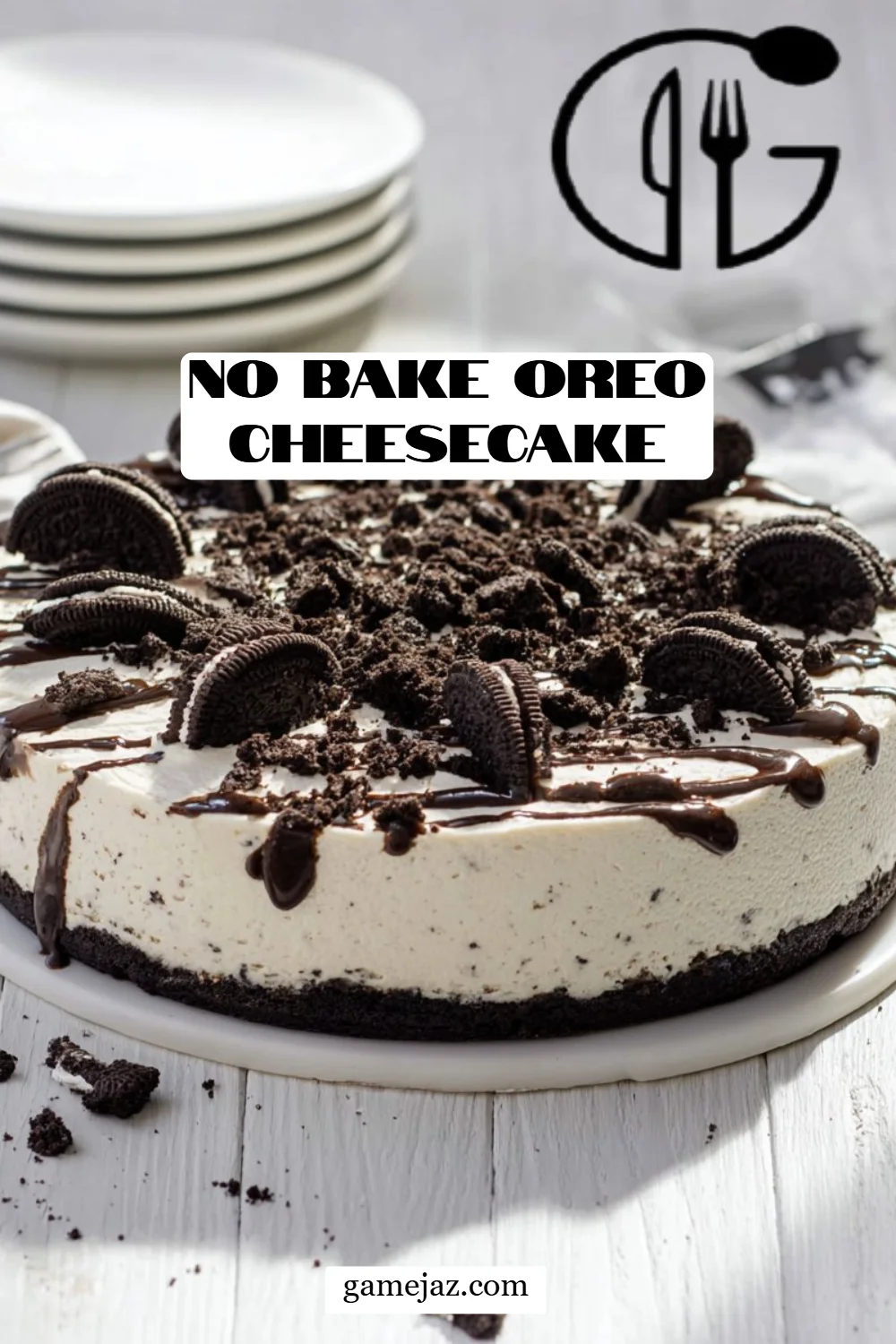 No Bake Oreo Cheesecake