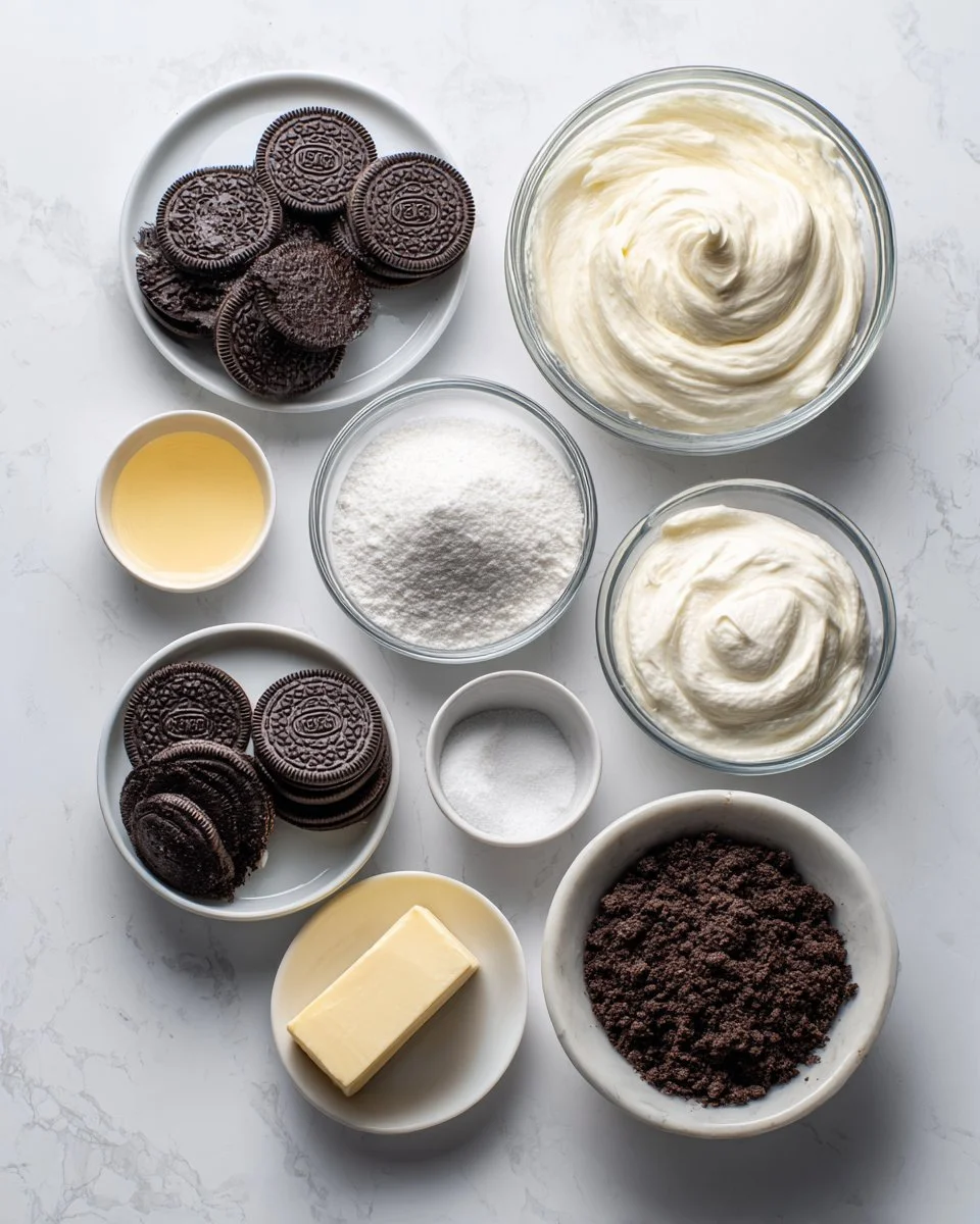 No Bake Oreo Cheesecake