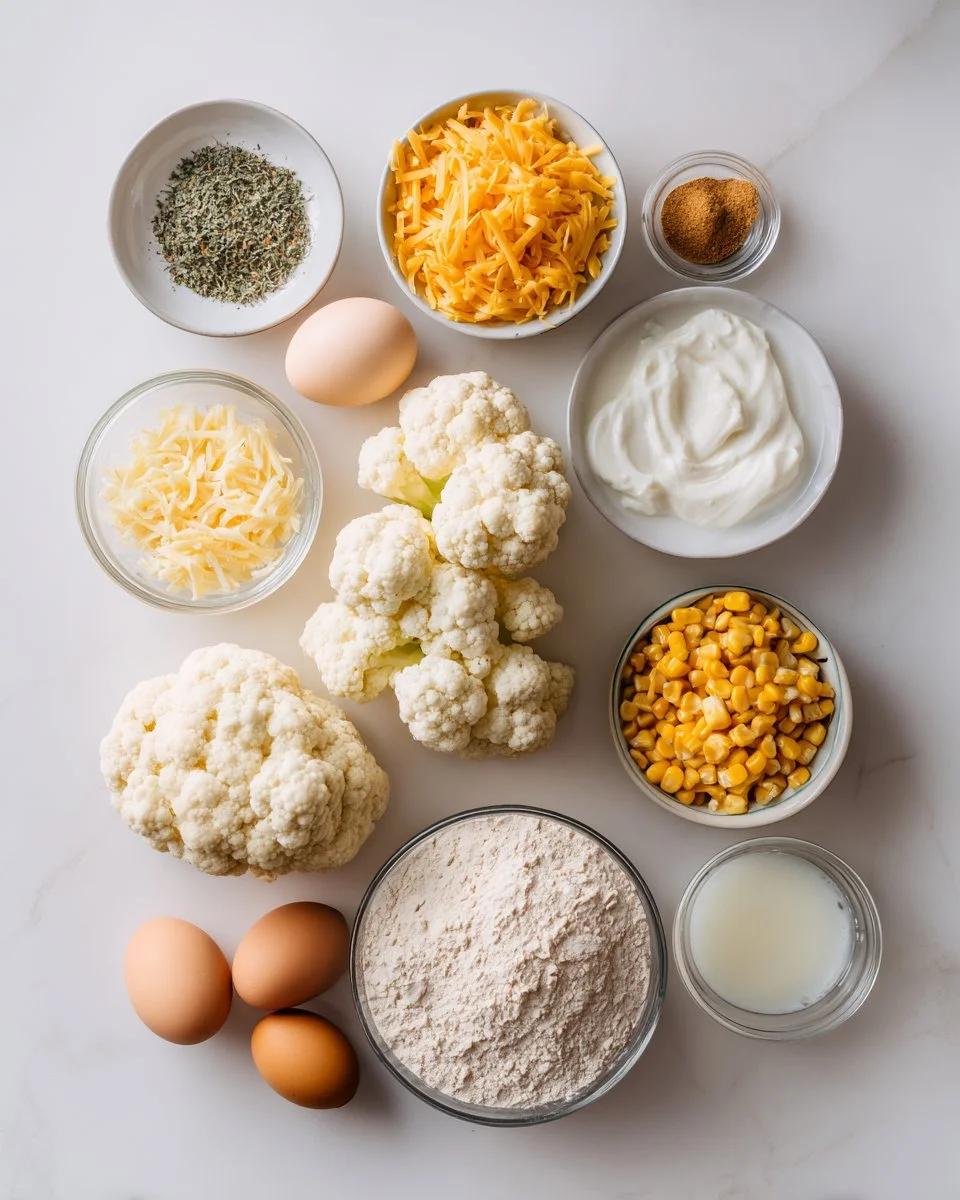 Nourishing Cauliflower and Corn Muffins