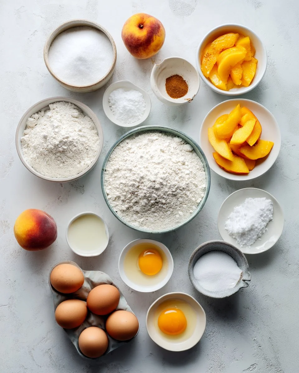 Peach Crumb Cake