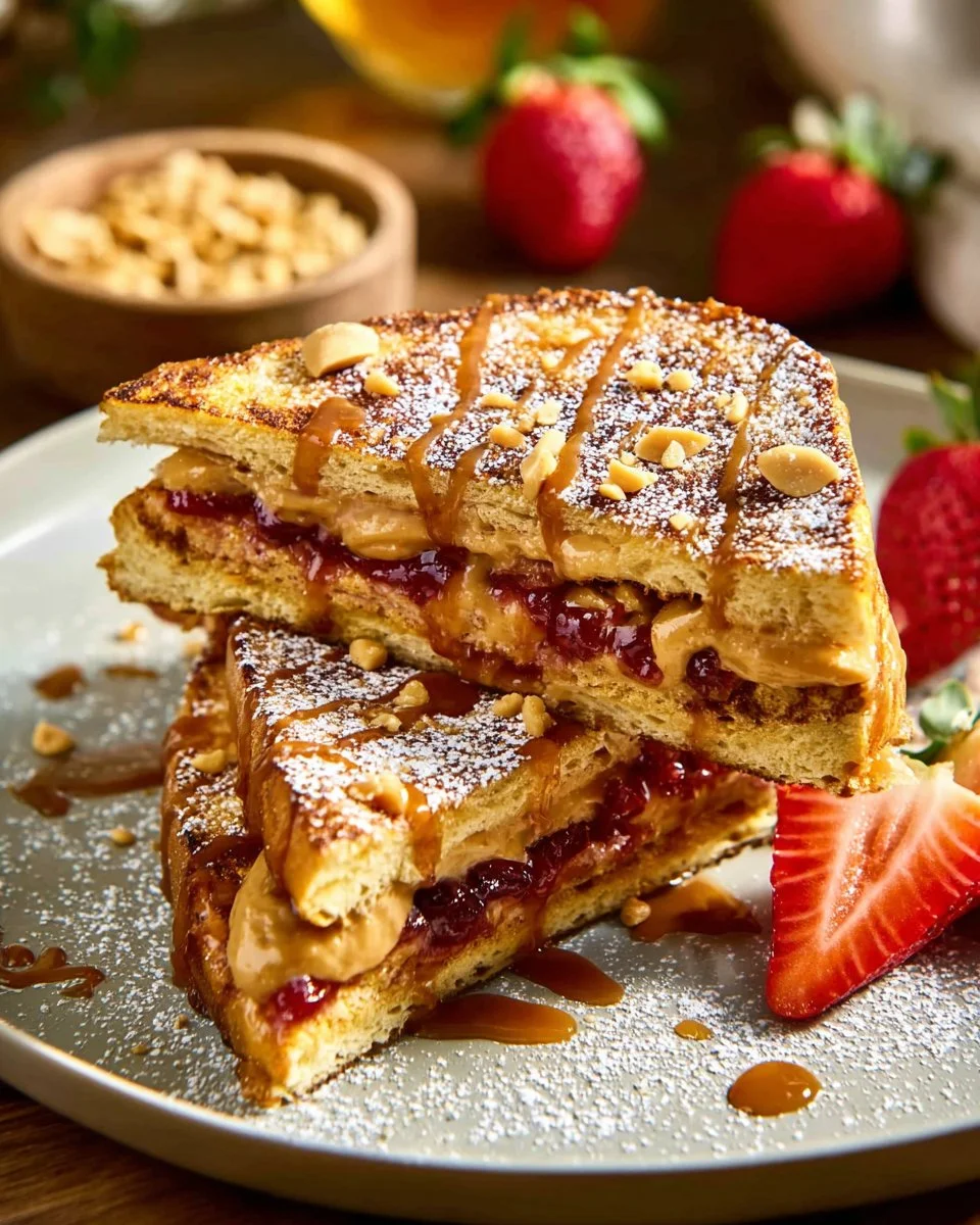 Peanut Butter and Jelly French Toast