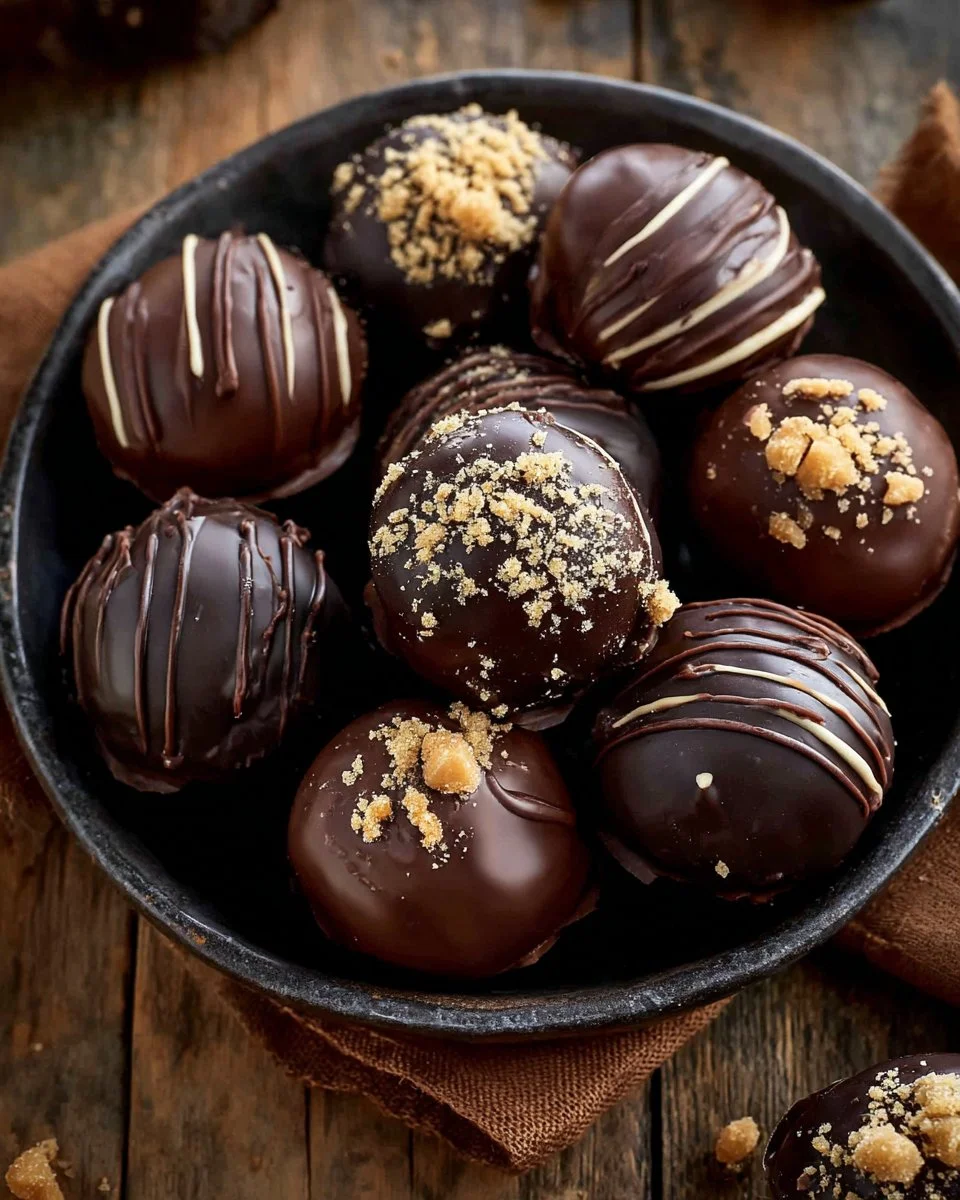 Peanut Butter Balls with Rice Krispies