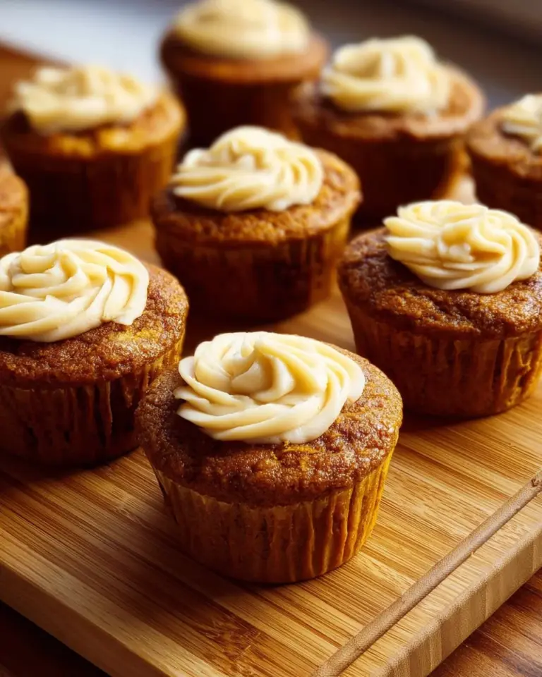 Delicious pumpkin cream cheese swirl muffins ready for a fall treat