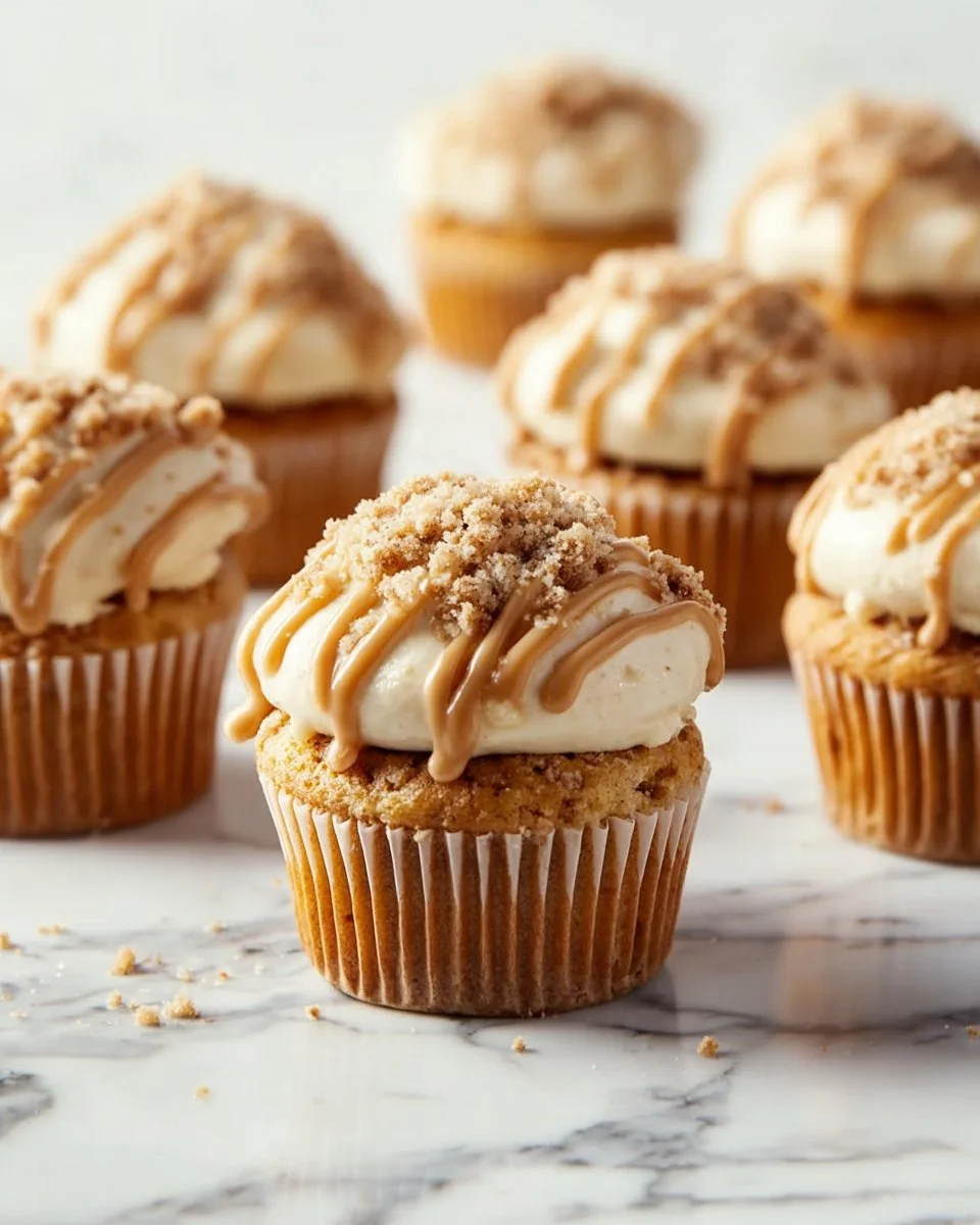 Pumpkin Crumb Cake Muffins