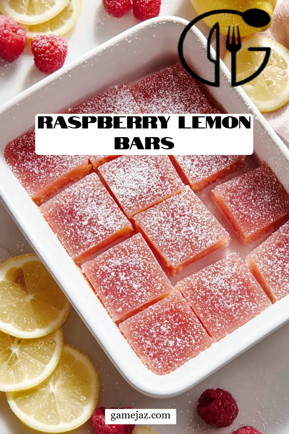 Raspberry Lemon Bars