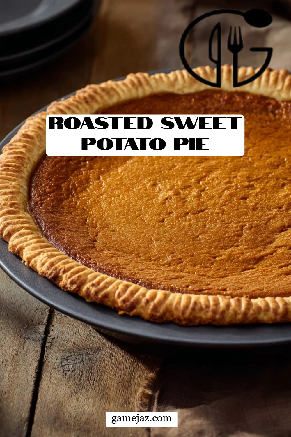 Roasted Sweet Potato Pie