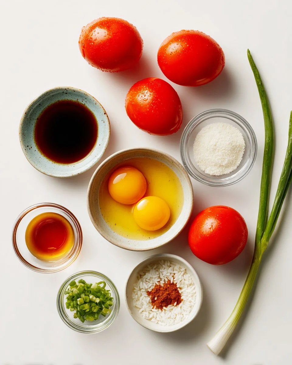 Scrambled Eggs with Tomatoes