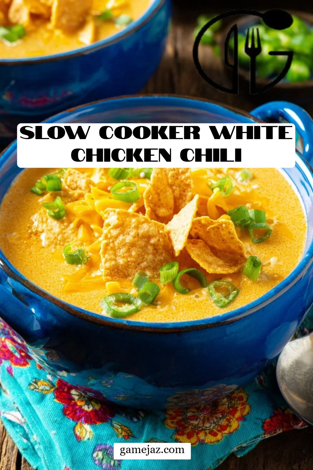 Slow Cooker White Chicken Chili