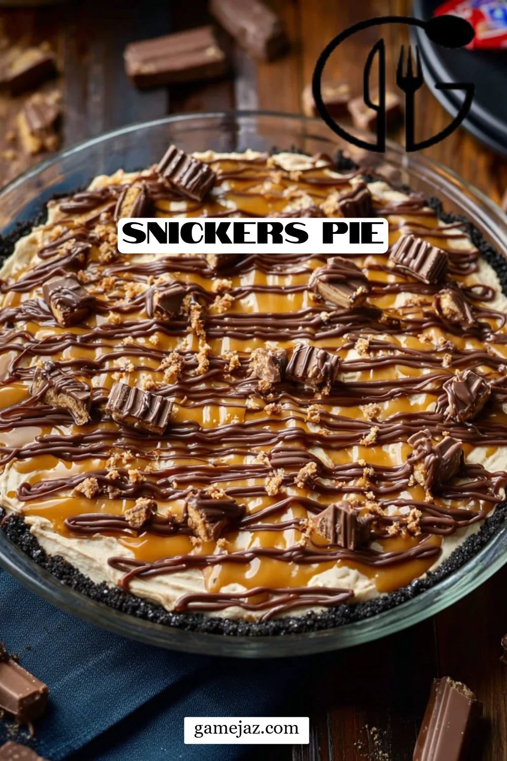 Snickers Pie