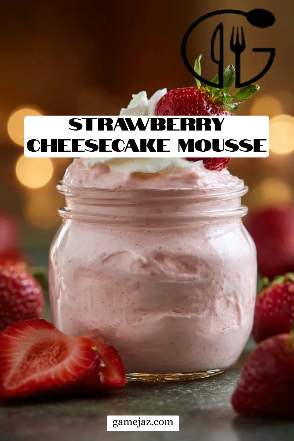 Strawberry Cheesecake Mousse
