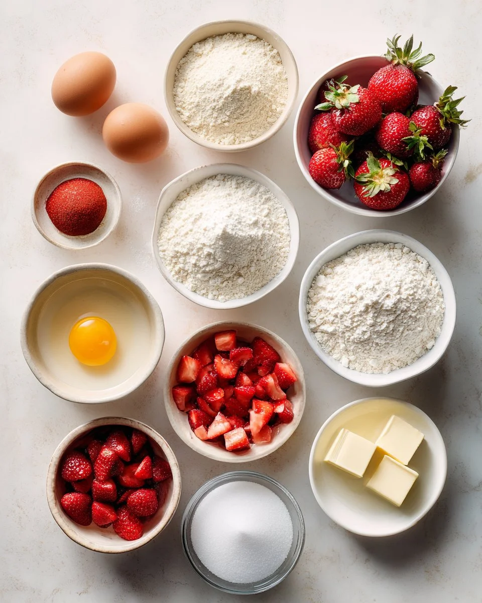 Strawberry Crumb Cake