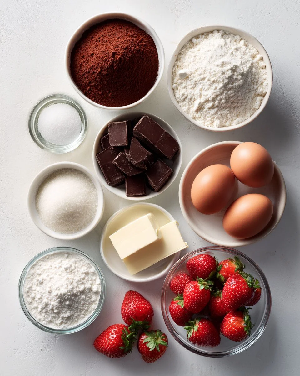Strawberry Mousse Brownies
