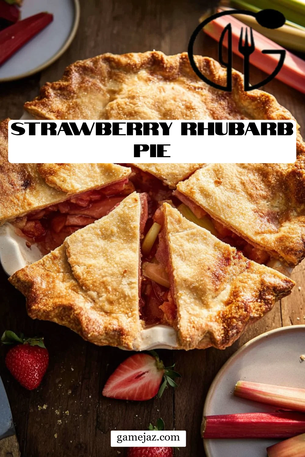 Strawberry Rhubarb Pie