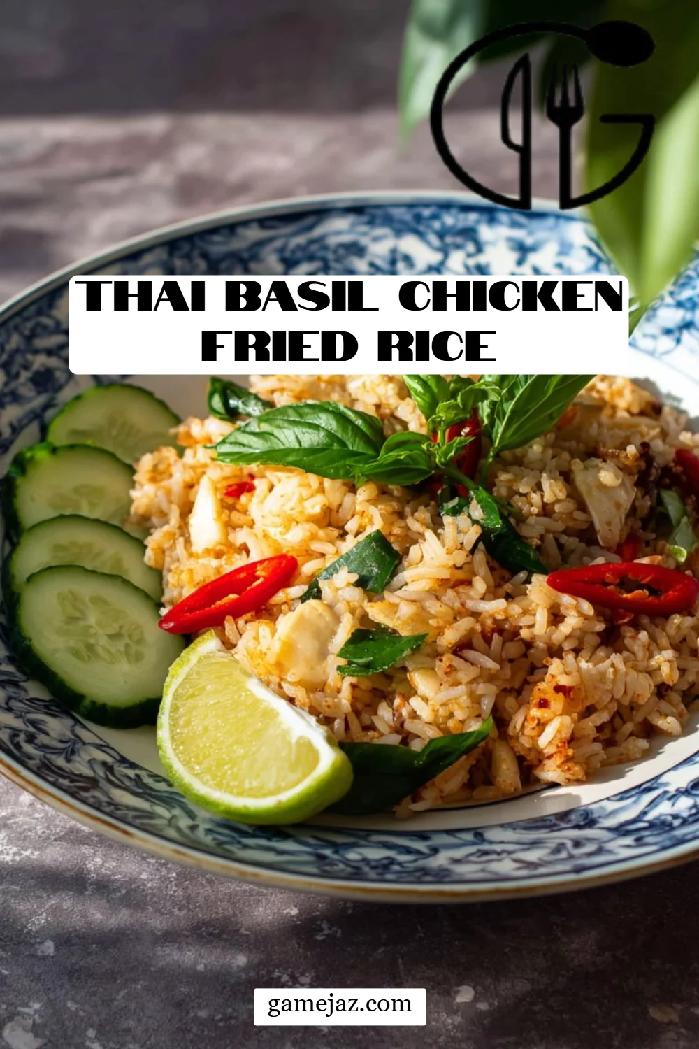 Thai Basil Chicken Fried Rice