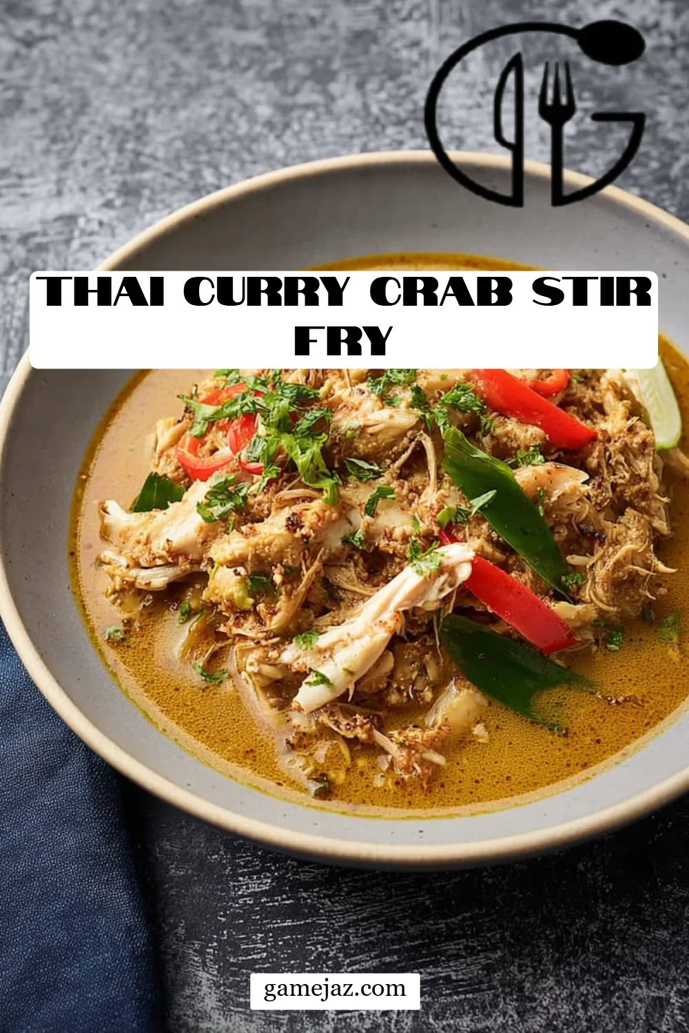 Thai Curry Crab Stir Fry