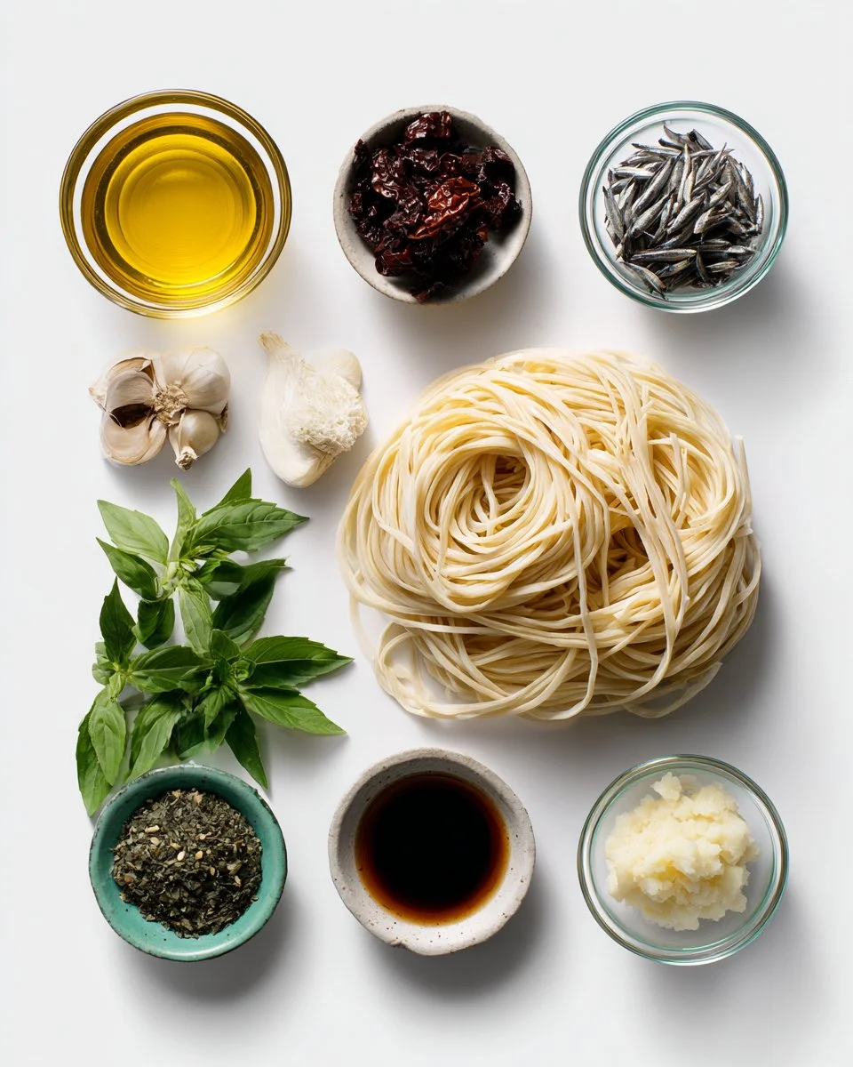 Umami Chili Garlic Noodles
