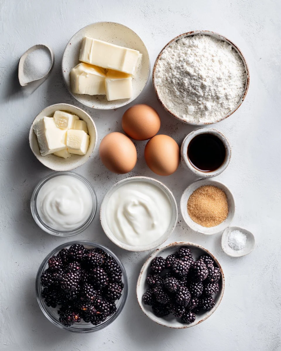 White Chocolate Blackberry Scones
