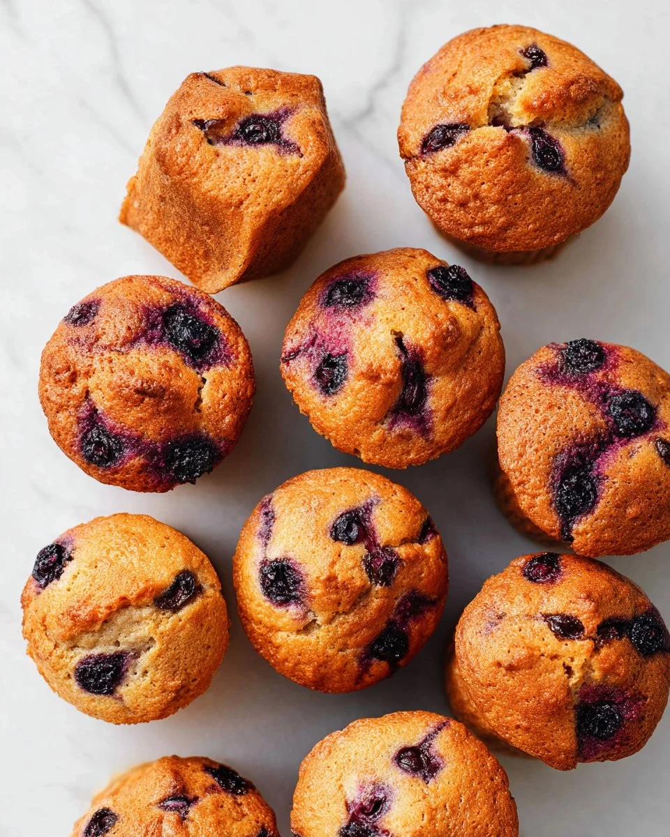 Wholesome Banana Blackberry Muffins