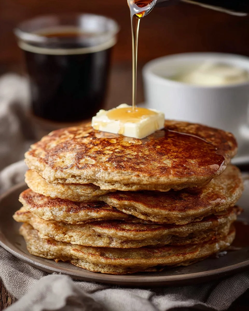 Delicious homemade zucchini pancakes served on a plate with fresh toppings