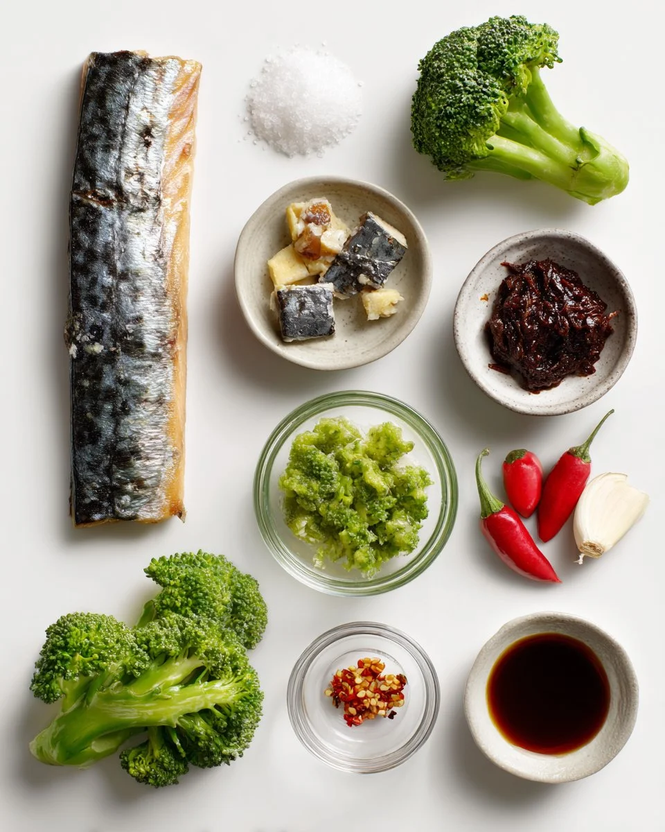 Deliciously Easy Broccoli Stir Fry with Salted Mackerel