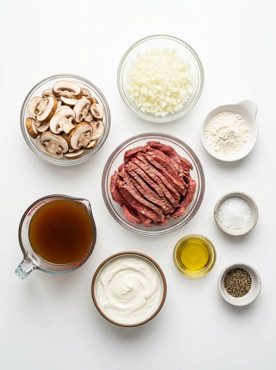 Easy Beef Stroganoff