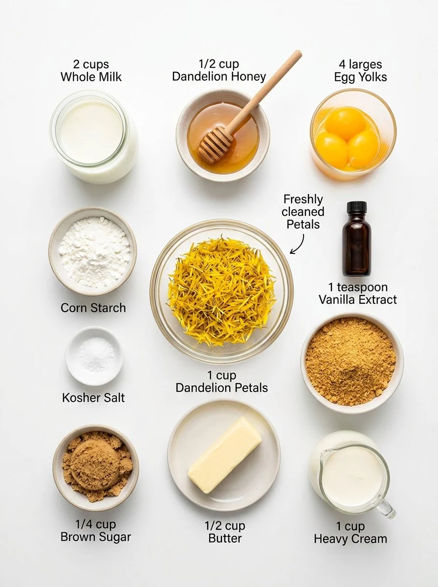 Irresistible Dandelion Cream Pie
