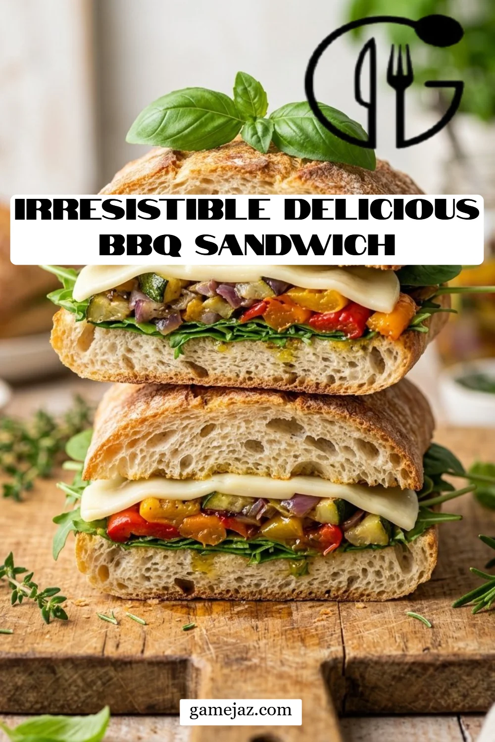 Irresistible Delicious BBQ Sandwich