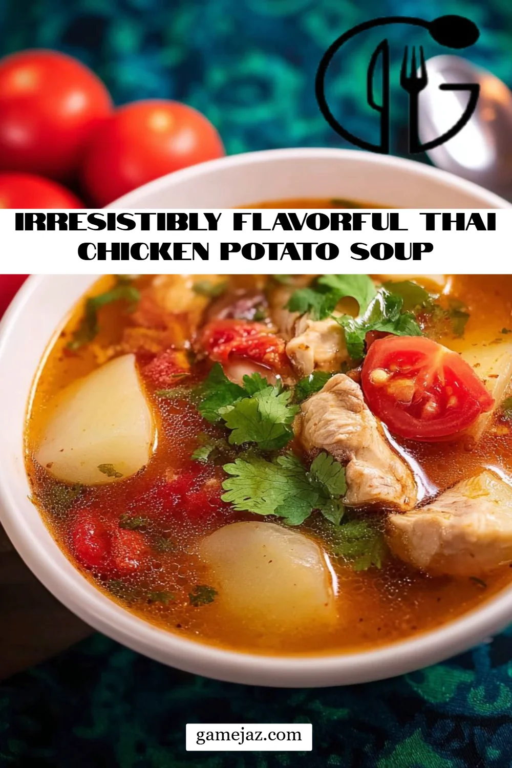 Irresistibly Flavorful Thai Chicken Potato Soup