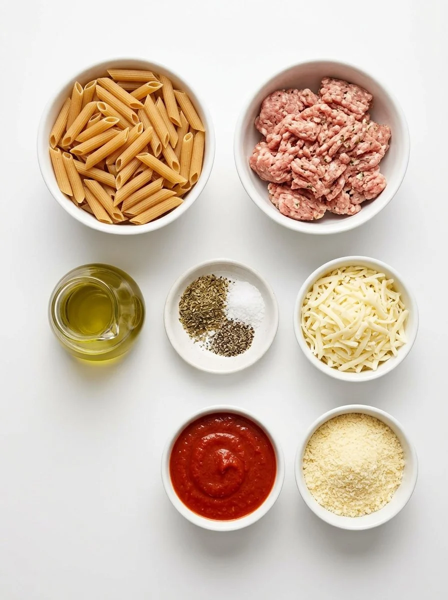 Italian Sausage Penne Casserole