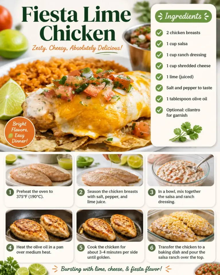 Zesty lime chicken dish for an exciting party meal