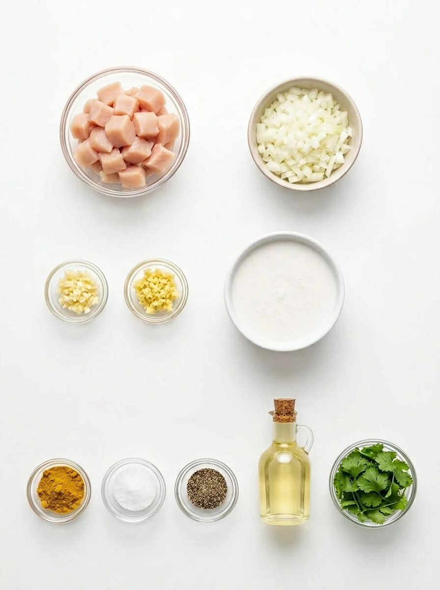 Quick and Simple Mild Chicken Curry