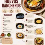 Delicious plate of Ranch-Style Eggs served with fresh ingredients.