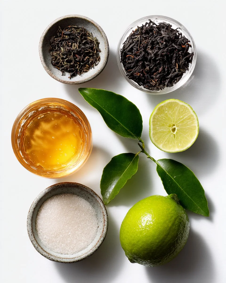 Refreshing Thai Lime Tea