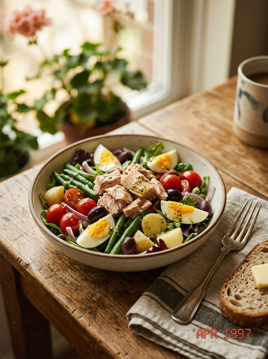 Simple Mediterranean Tuna Salad