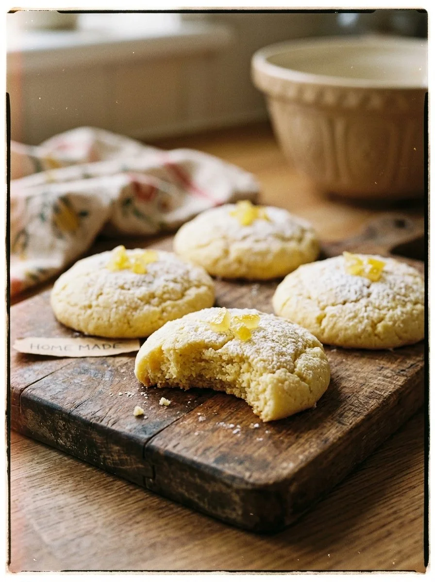 Soft & Chewy Lemon Cookies