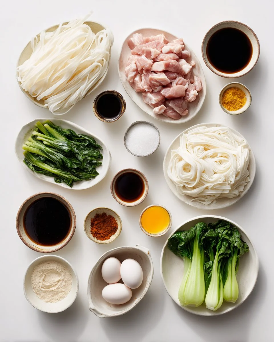 Stir-Fried Fresh Rice Noodles with Pork Gravy