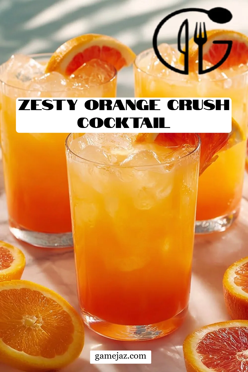 Zesty Orange Crush Cocktail