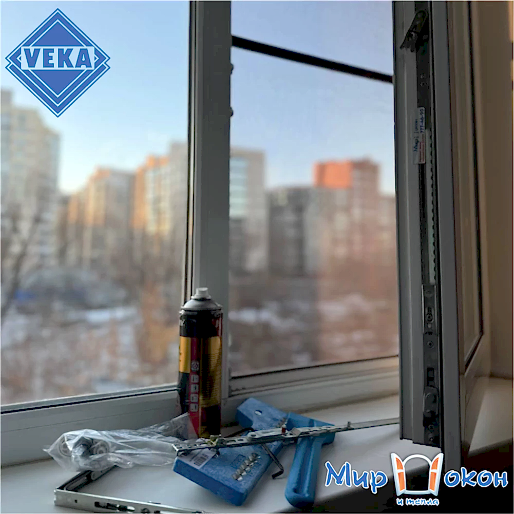 Ремонт и регулировка окон Veka