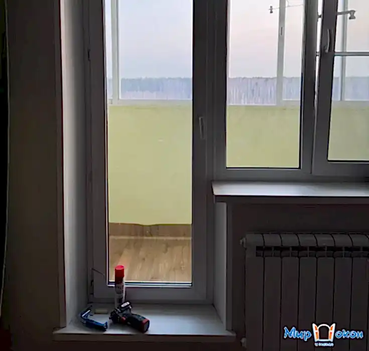регулировка балконной двери До